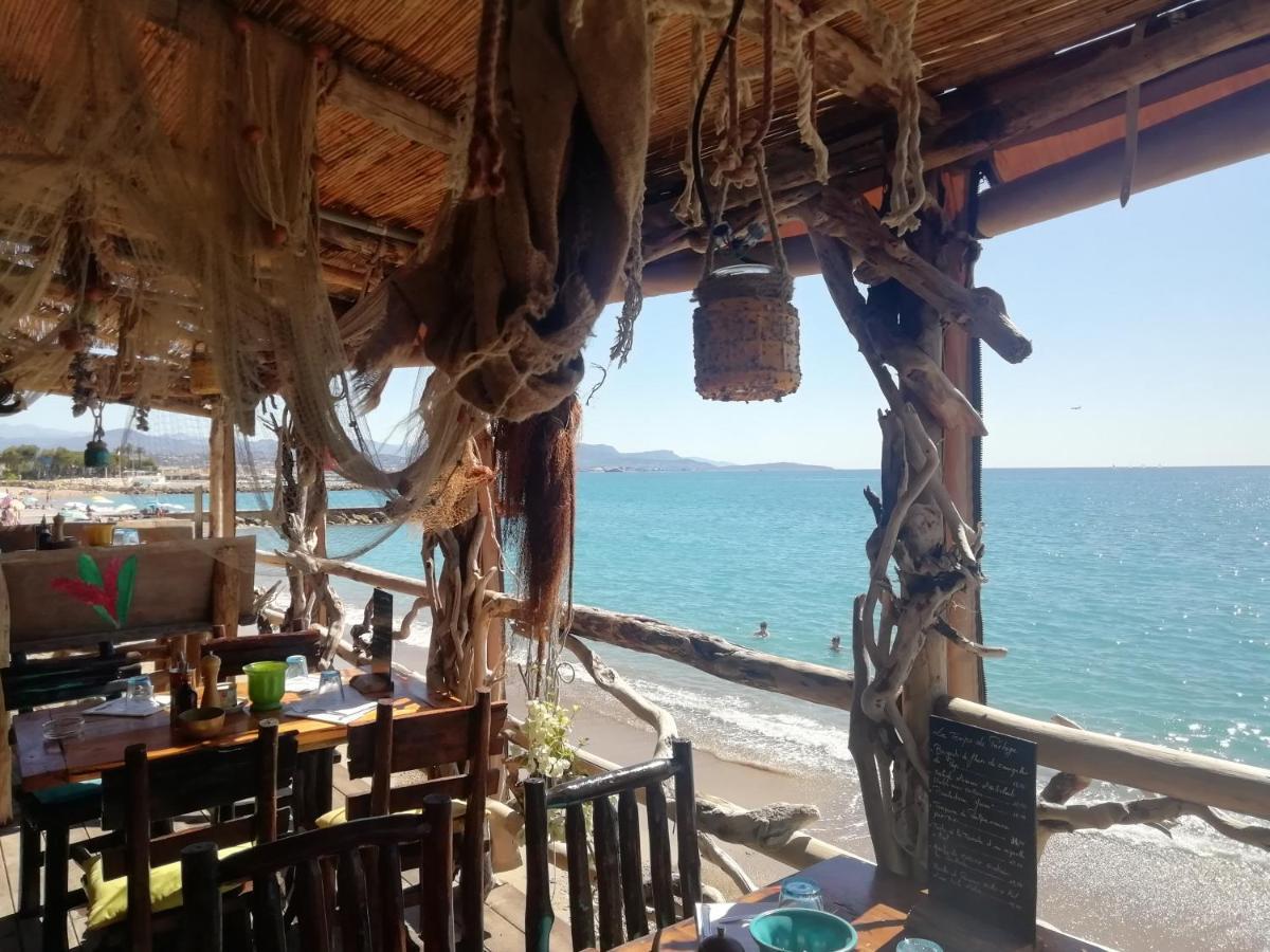 Cote D'Azur Joli Studio 50M Plage, Climatisation , Parking. Villeneuve-Loubet Luaran gambar