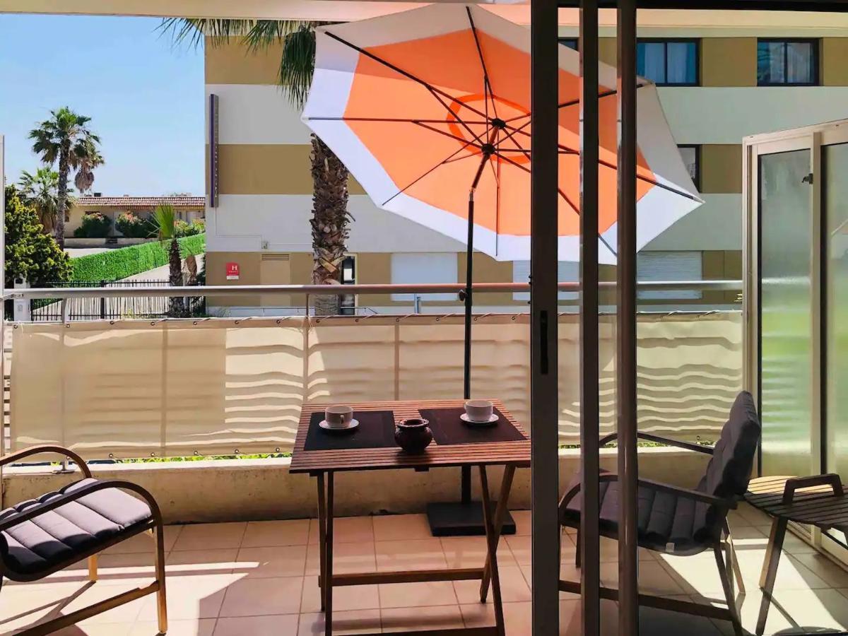 Cote D'Azur Joli Studio 50M Plage, Climatisation , Parking. Villeneuve-Loubet Luaran gambar
