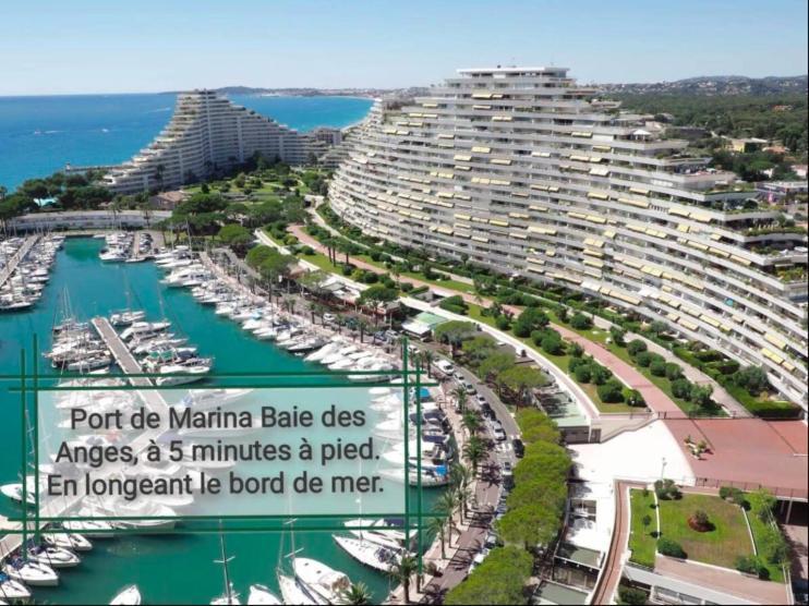 Cote D'Azur Joli Studio 50M Plage, Climatisation , Parking. Villeneuve-Loubet Luaran gambar